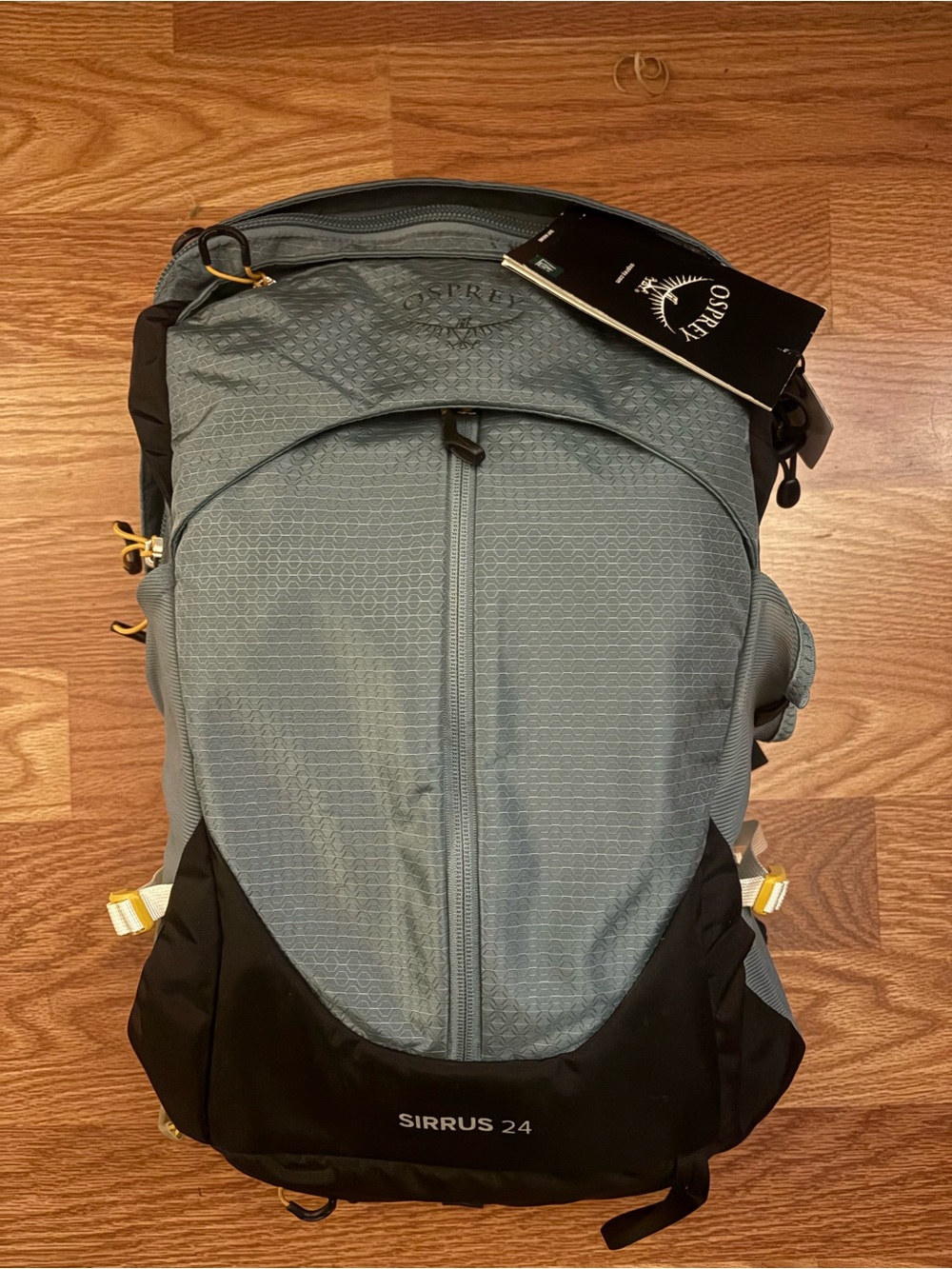 OSPREY Sirrus 24 Backpack in Light Gray and Black